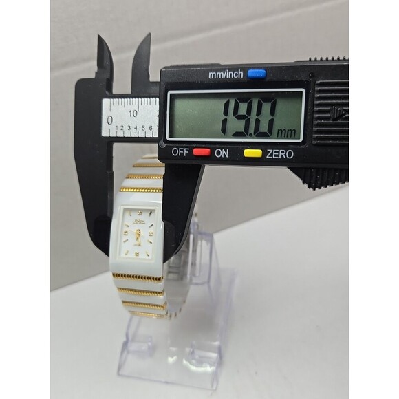 Daniel Steiger Cobra Blanco White Gold Ceramic Sapphire Womens Watch New Battery main image 11